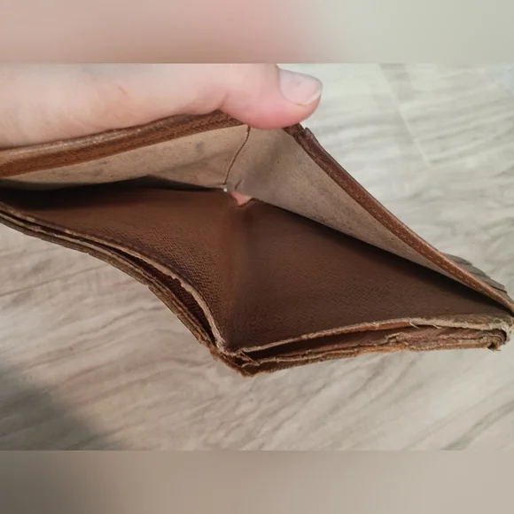 Louis Vuitton MARCO Wallet Billfold Monogram VIntage Authentic - Picture 6 of 9